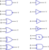 Logic Functions Digital Electronics Clip Art